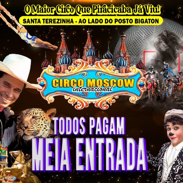 Circo Moscou - Domingo 16/11 20h30
