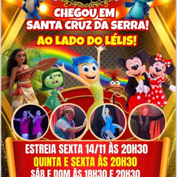 Circo Montreal - Domingo 16/11 às 18h30