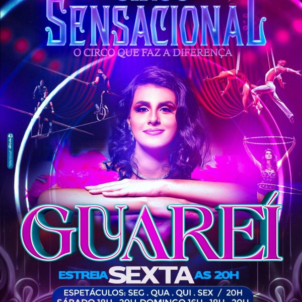 Circo Sensacional - Domingo 16/11 às 16h