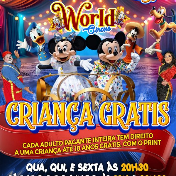 World Circus - Domingo 07/12 às 18h