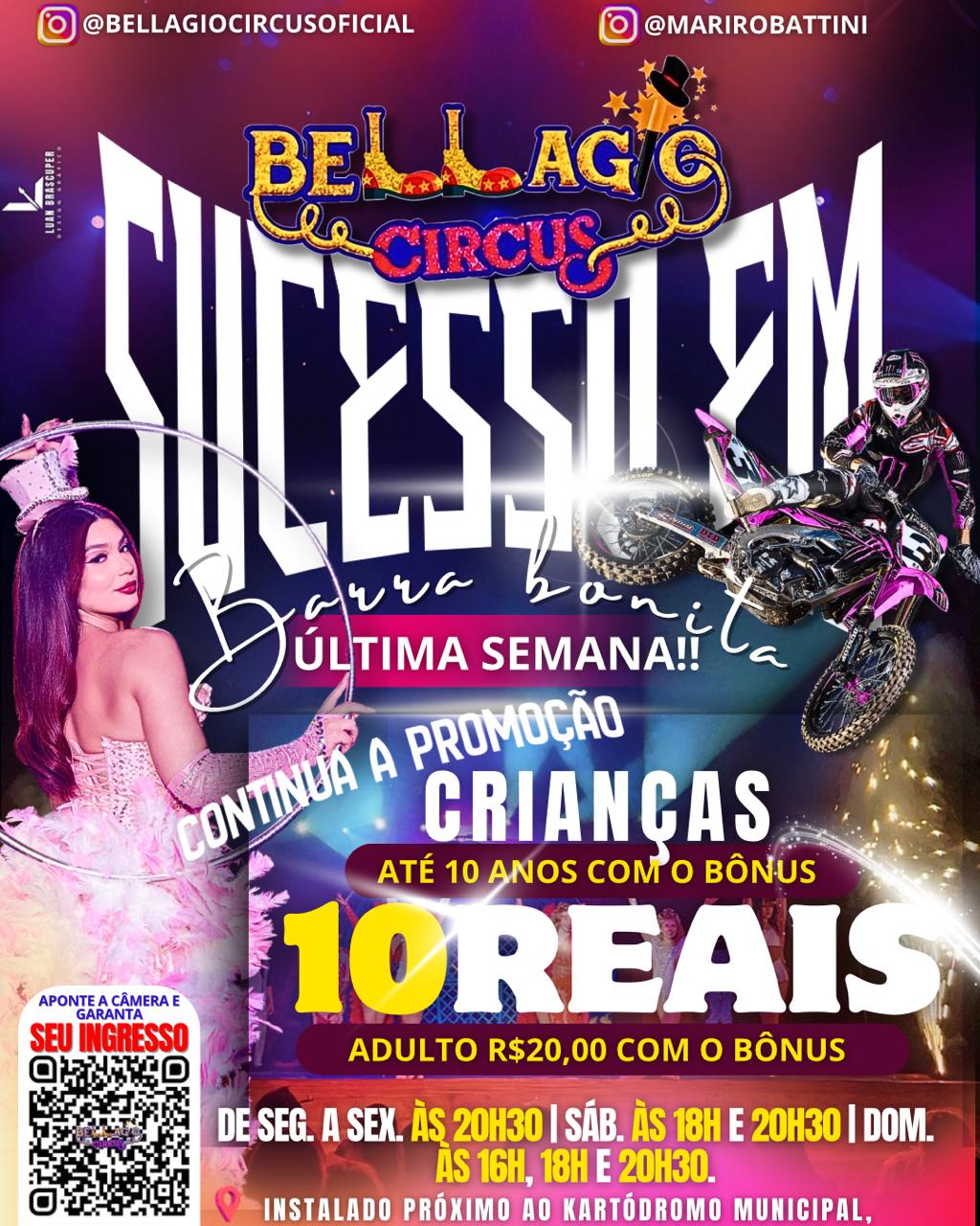 Bellagio Circus - Sexta 12/12 20h30