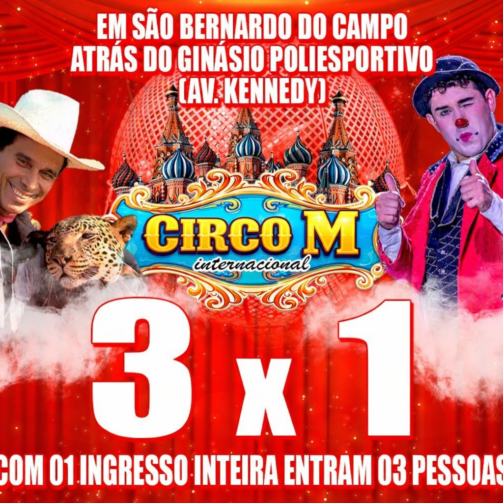 Circo M - sexta-feira 30/01 20h30