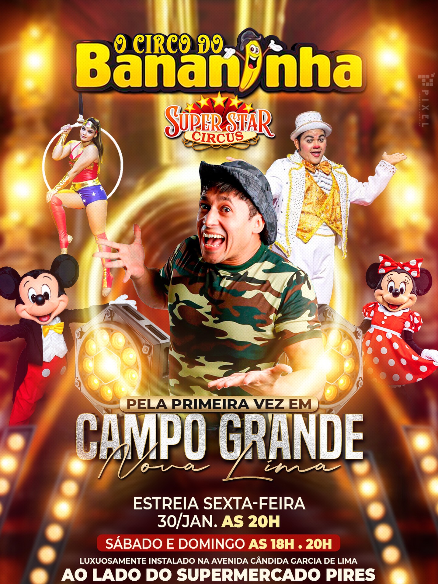 Super Star Circus 3 - sexta-feira 30/01 20h