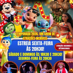 Circo Montreal – sexta-feira 20/03 20h30