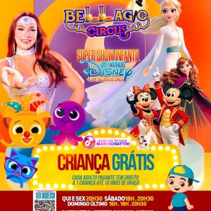 Bellagio Circus – quinta-feira 23/04 20h30
