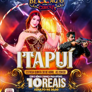 Bellagio Circus – quinta-feira 30/04 20h30
