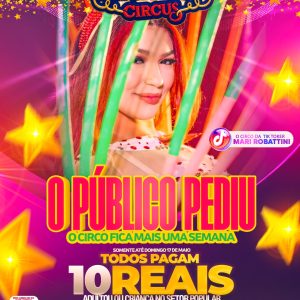 Bellagio Circus – quarta-feira 13/05 20h30