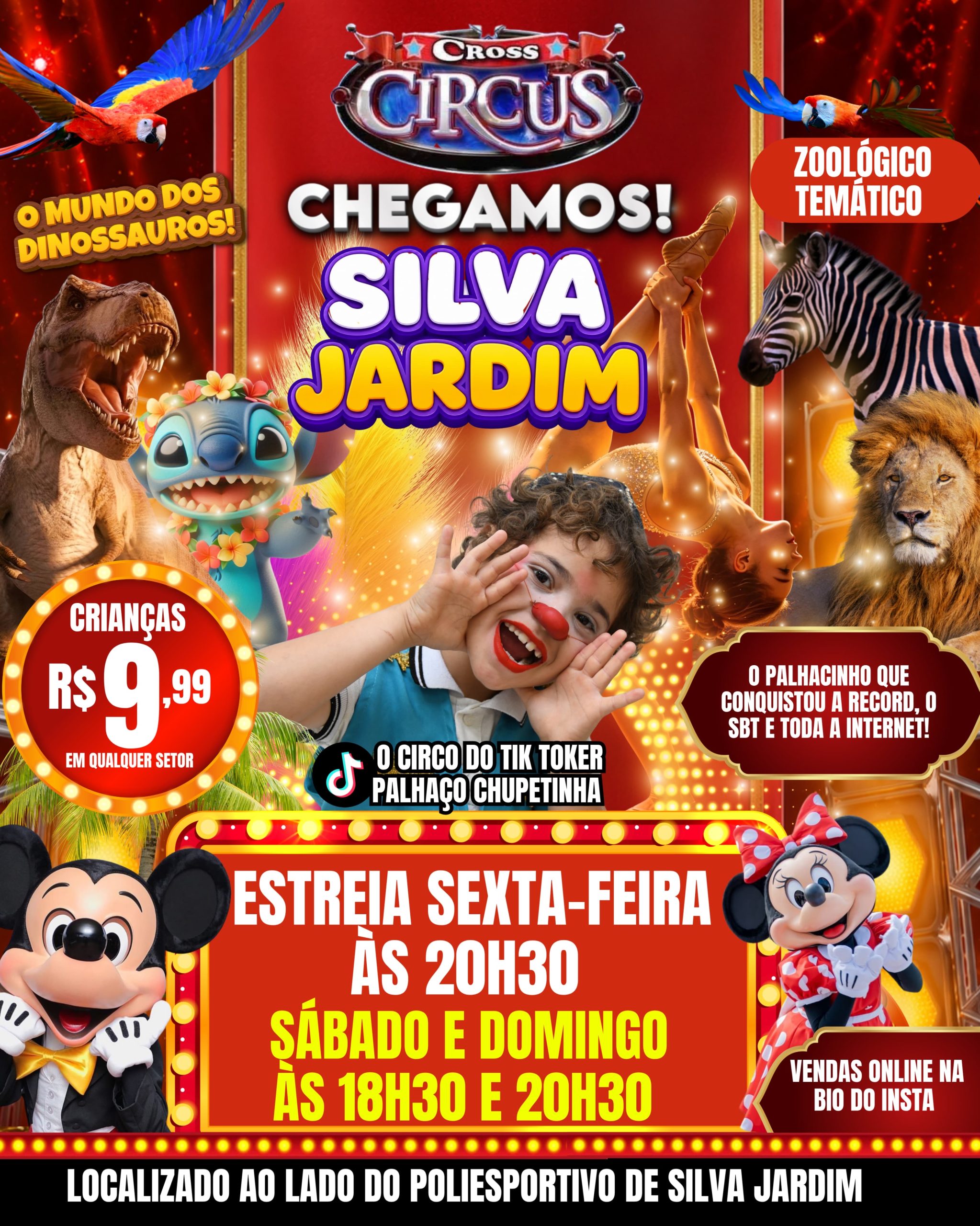 Cross circus - sábado 06/06 20h30
