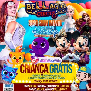 Bellagio Circus – quarta-feira 03/06 20h30