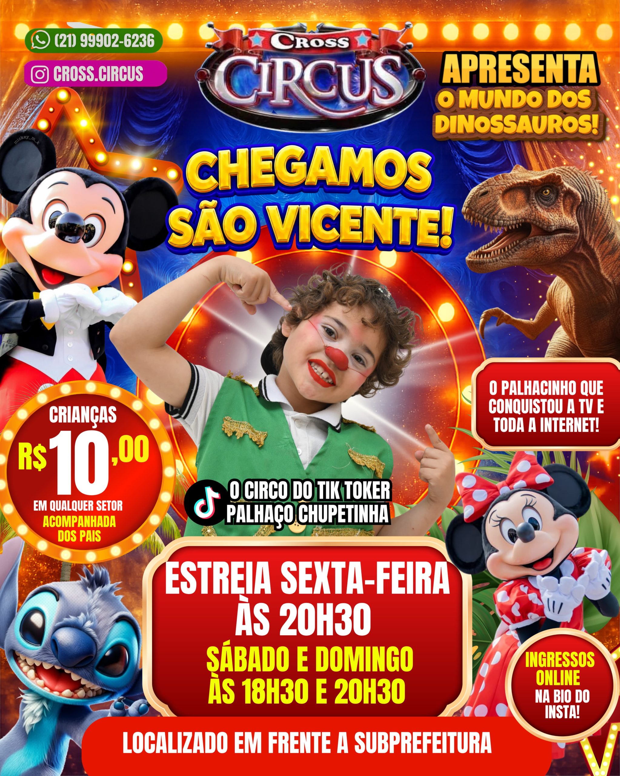 Cross circus - domingo 28/06 20h30