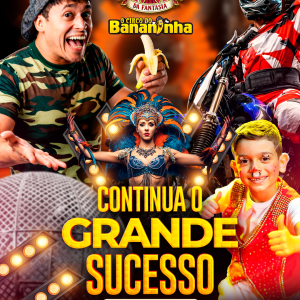 Circo do bananinha – segunda-feira 13/07 20h