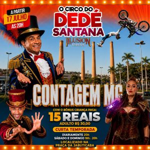 Circo Illusion – sexta-feira 17/07 20h