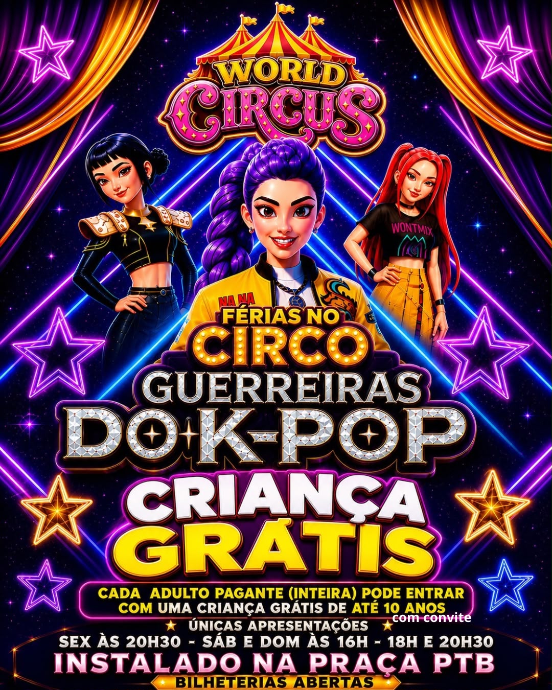 World Circus - sábado 25/07 20h30