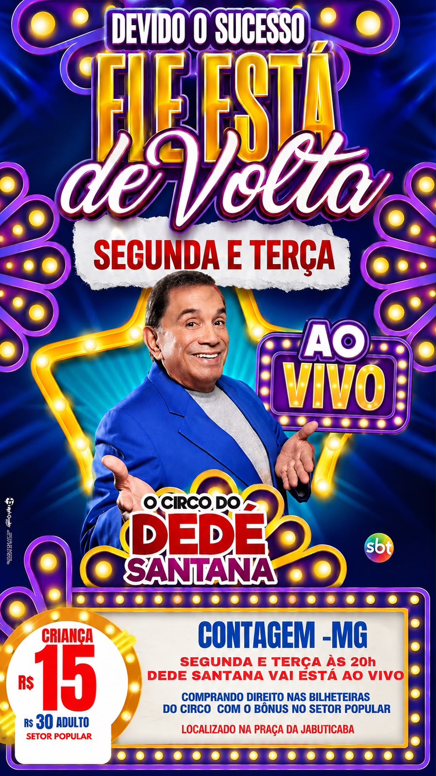 Circo Illusion - sexta-feira 14/08 20h
