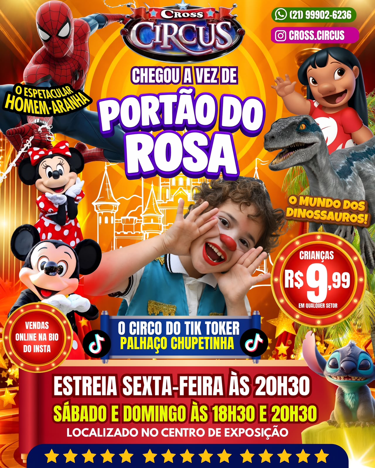 Cross circus - domingo 30/08 18h30