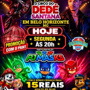 Circo Illusion – segunda-feira 21/09 20h