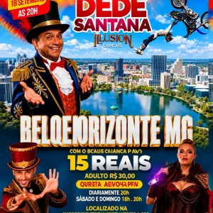 Circo Illusion – domingo 27/09 20h