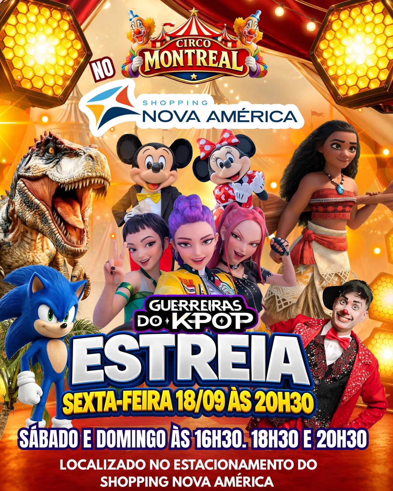 Circo Montreal - sábado 19/09 16h30