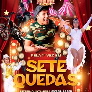 Super Star Circus 3 – quinta-feira 09/04 20h